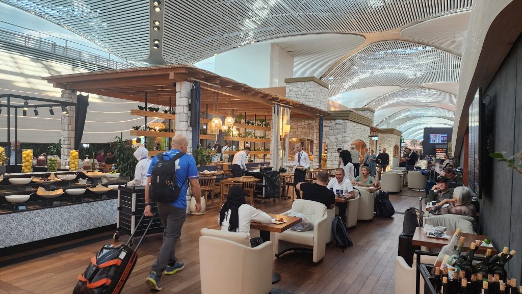 Turkish Airlines lounge
