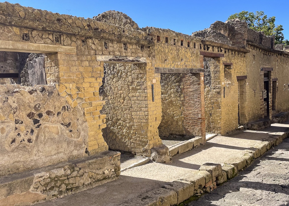 Street in Herculaneum